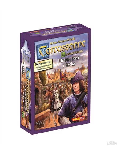 Carcassonne: Hrabia, Król i Rzeka - Druga Edycja
