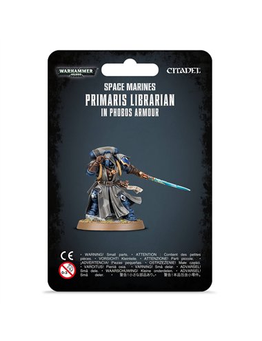 Primaris Librarian in Phobos Armour