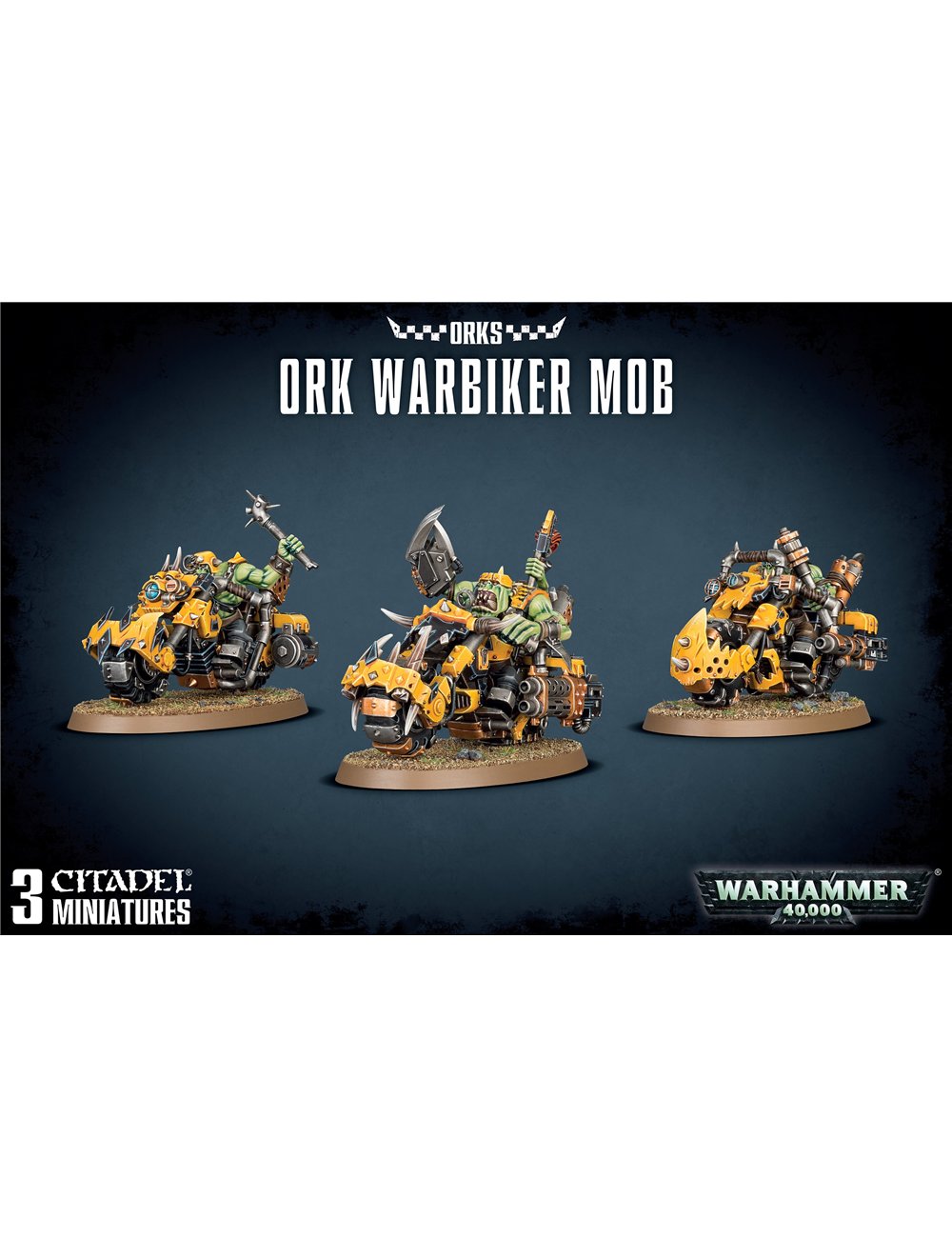 Ork Warbiker Mob