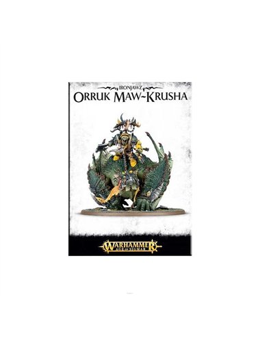 Ironjawz Orruk Megaboss on Maw-krusha - Orruk Warclans