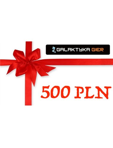 Bon podarunkowy 500PLN