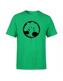 MTG T-Shirt Green Mana Splatter- Kelly Green