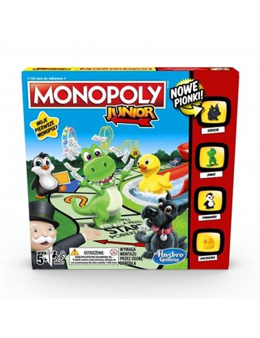 Monopoly Junior Nowe Pionki