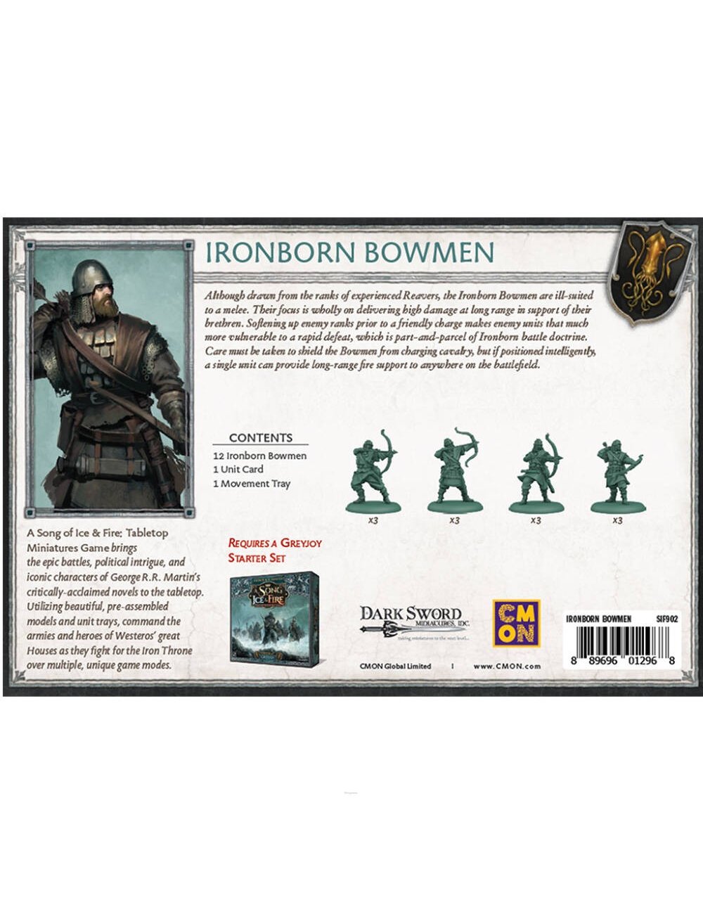 A SONG OF ICE & FIRE - Greyjoy Ironborn Bowmen PL