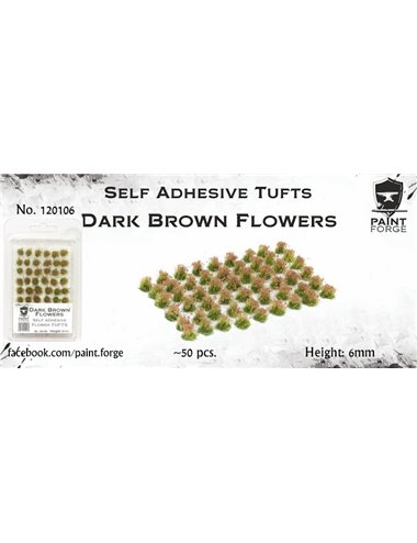 Dark Brown Flowers