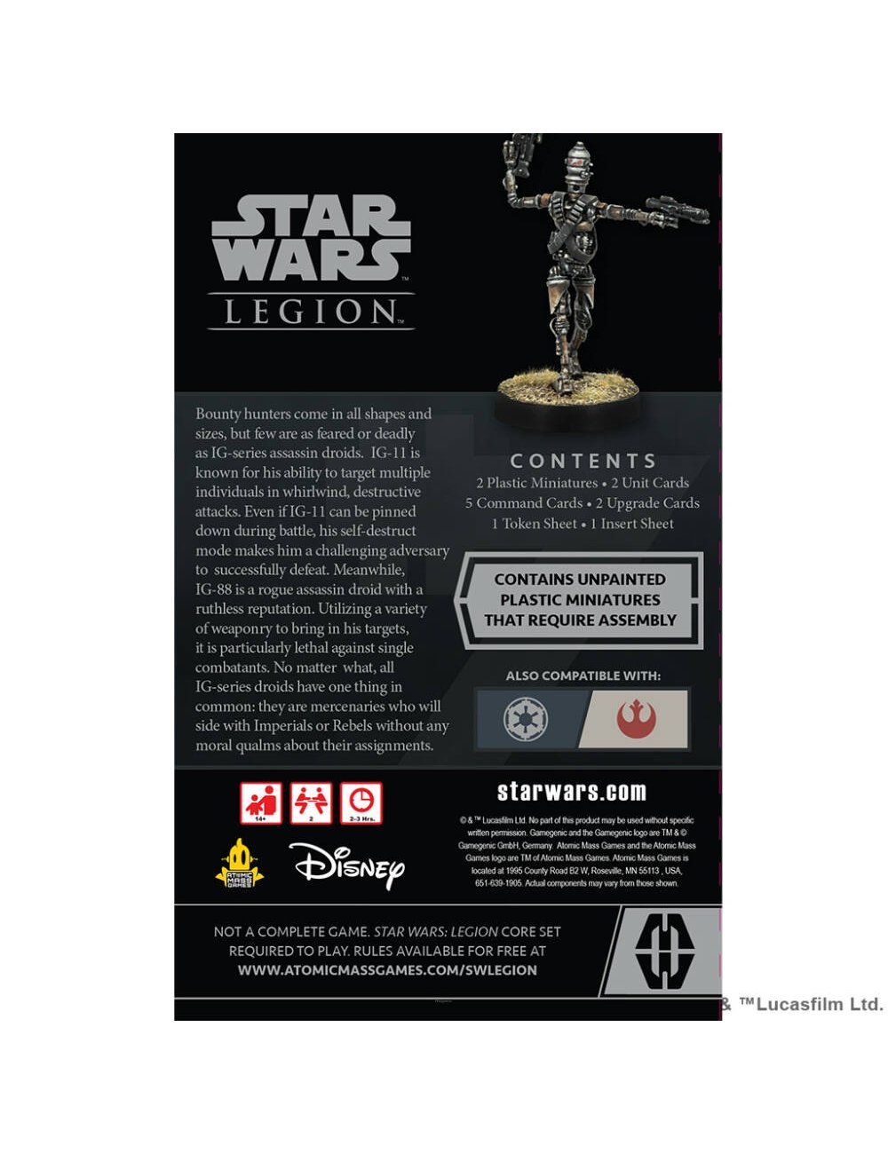 SW Legion: IG-Series Assassin Droids