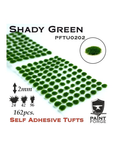 Paint Forge: Shady Green Tufts