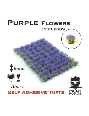 Paint Forge: Purple Flowers