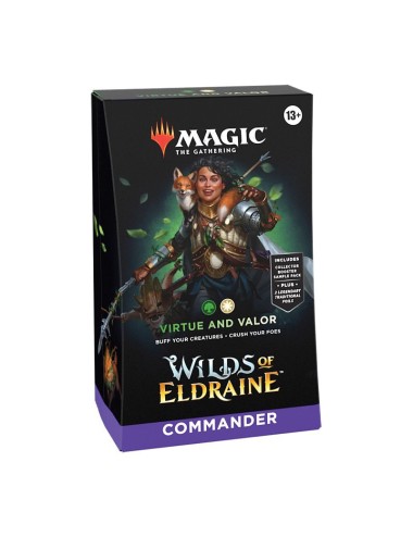 MTG Wilds of Eldraine  Virtue and Valor Commander Deck